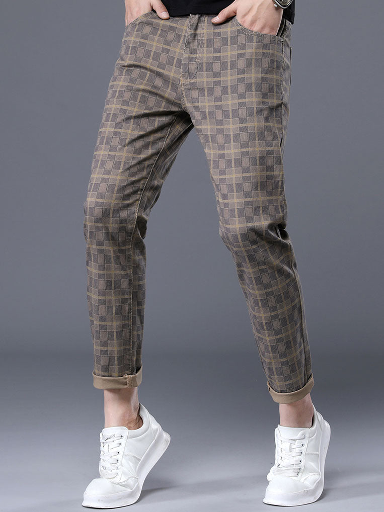 Men's Casual Pants Fashion Trousers